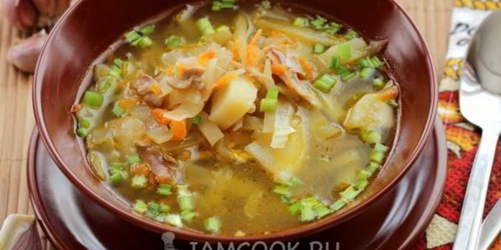 Рецепт щей из свежей капусты в мультиварке