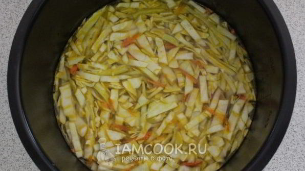 щи из свежей капусты в мультиварке