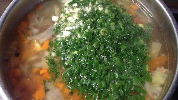 щи летние телячьи нежности