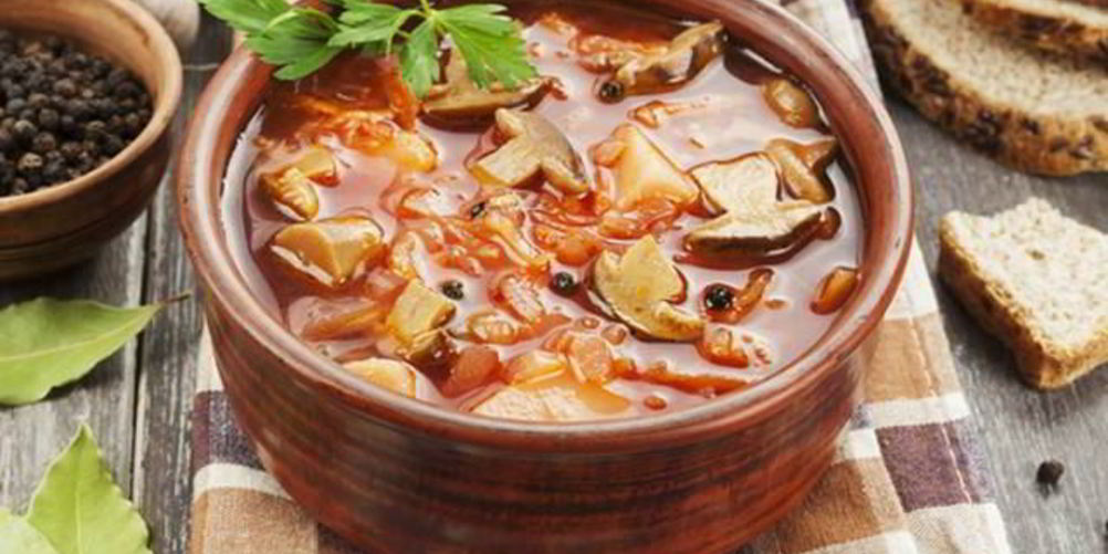 Рецепт щей с грибами по-монастырски