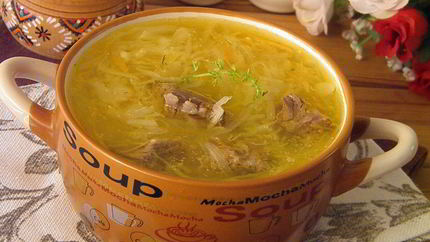 Щи суточные из квашеной капусты