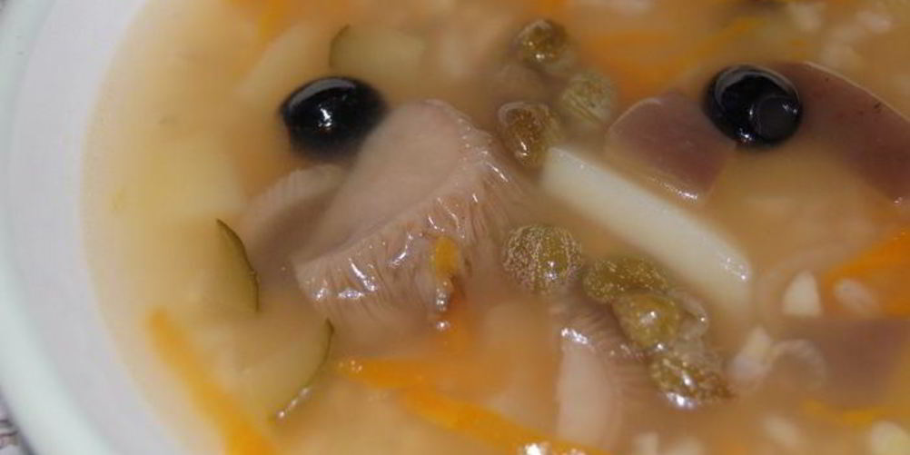 Рецепт грибной сборной солянки