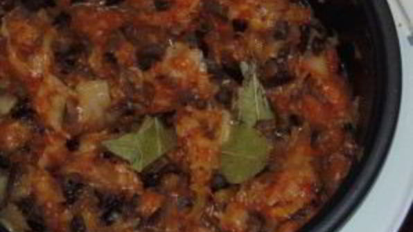 грибная солянка на зиму в мультиварке