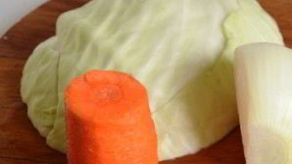 грибная солянка с рисом и капустой