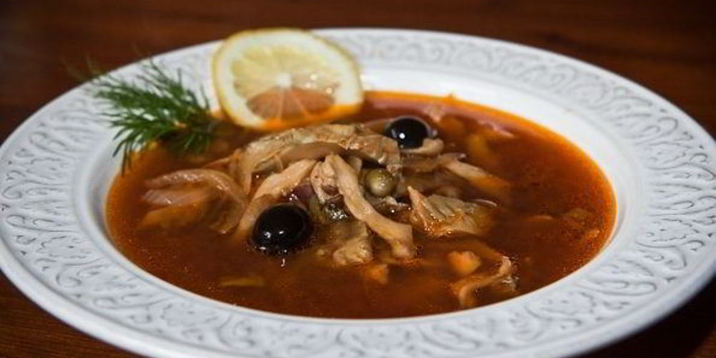 Рецепт грибной солянки в мультиварке