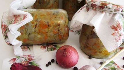 Грибная солянка