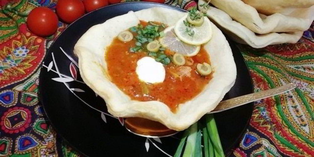 Рецепт мясной солянки по-селянски