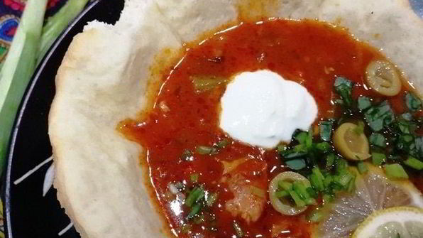 мясная солянка по-селянски