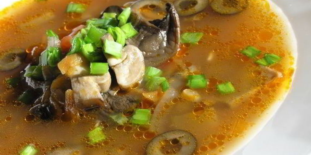 Рецепт постной солянки