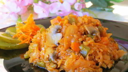 Солянка из капусты