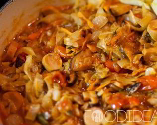 Солянка из квашеной капусты