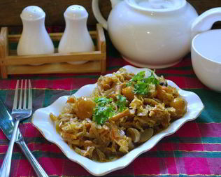 Солянка из опят