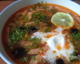 Солянка мясная сборная