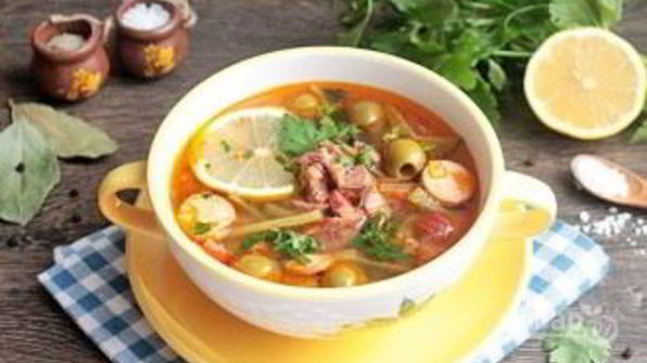 солянка мясная