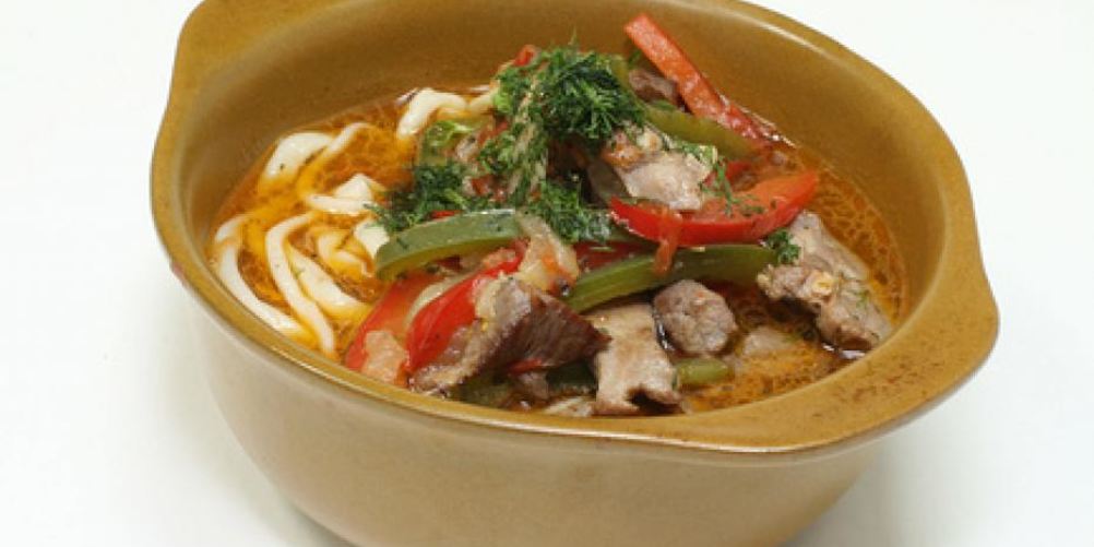 Рецепт солянки с говядиной и сладким перцем