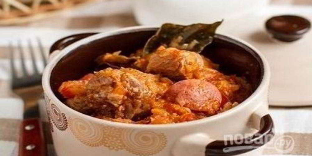 Рецепт солянки с капустой и мясом