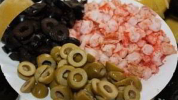 солянка с креветками