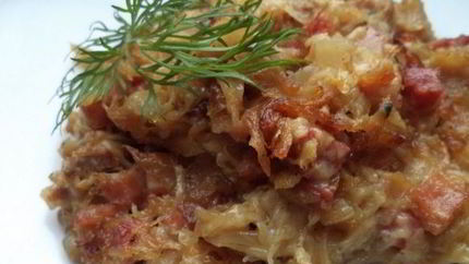 Солянка с квашеной капустой