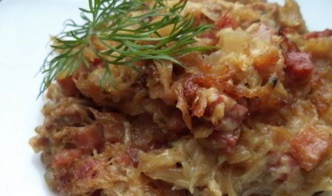 Солянка с квашеной капустой