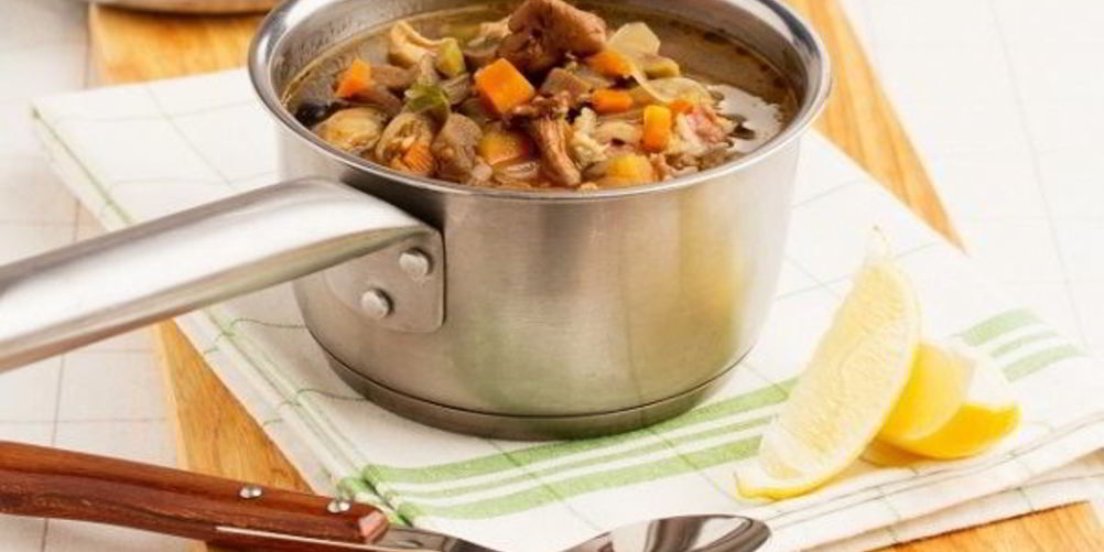 Рецепт солянки с лимоном