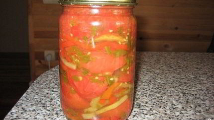 Солянка с помидорами