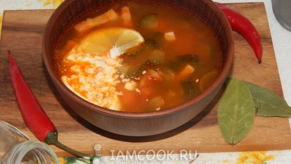 солянка сборная мясная классическая