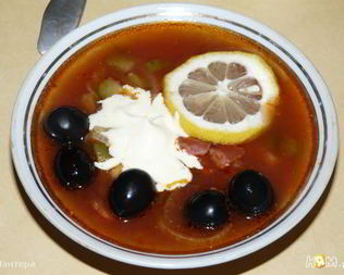 Солянка сборная мясная