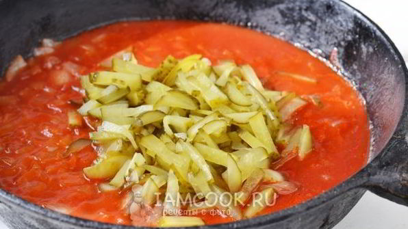 суп солянка классическая