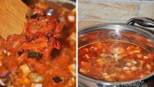 суп-солянка мясная