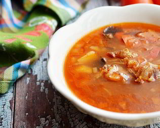 Суп Бозбаш классический