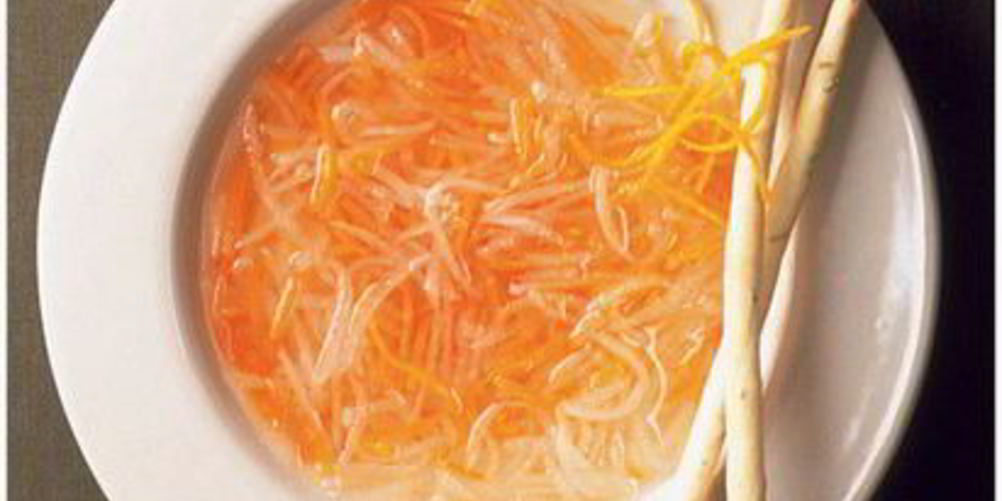 Рецепт супа из репы и моркови