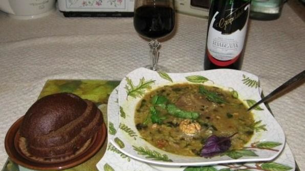 харчо с грецкими орехами