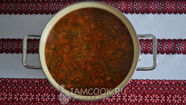 суп харчо из баранины