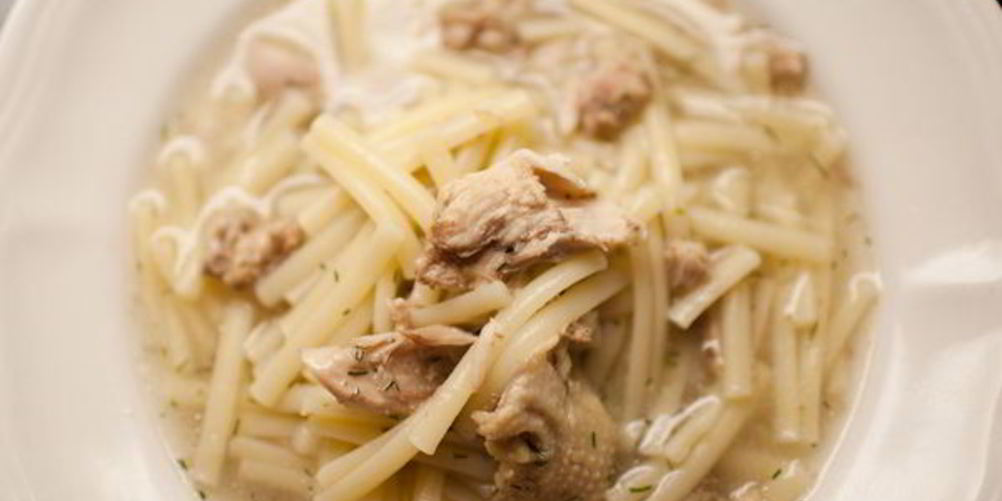 Рецепт супа куриного с лапшой