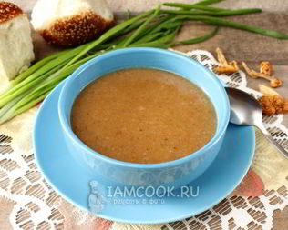 Грибной суп-пюре