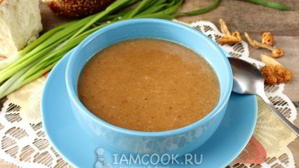 Грибной суп-пюре