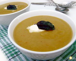 Кабачковый суп-пюре