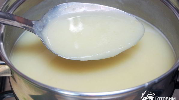 картофельный суп-пюре с грибами