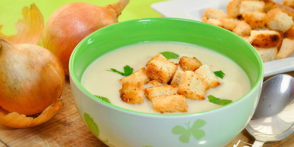 Рецепт лукового супа-пюре