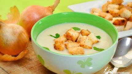 Луковый суп-пюре