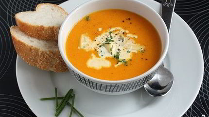 Простой тыквенный суп-пюре