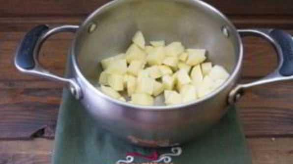 рыбный суп-пюре со сливками