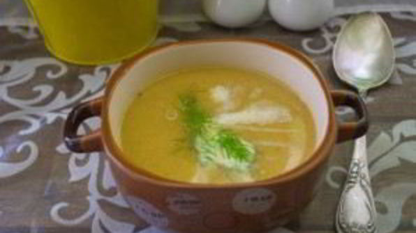 рыбный суп-пюре со сливками
