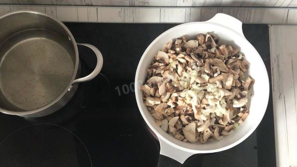 суп пюре грибной со сливками