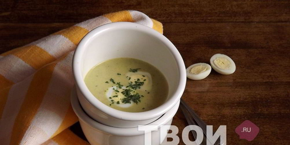 Рецепт супа-пюре из брокколи