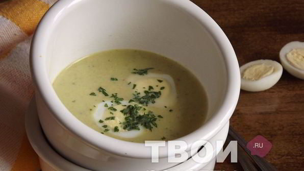 суп-пюре из брокколи
