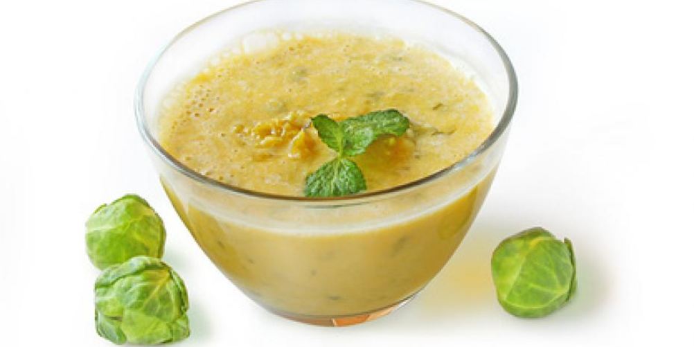 Рецепт супа-пюре из брюссельской капусты и тыквы