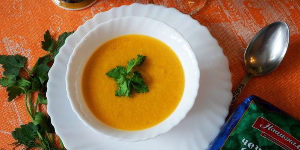 Рецепт супа-пюре из чечевицы