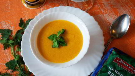 Суп-пюре из чечевицы