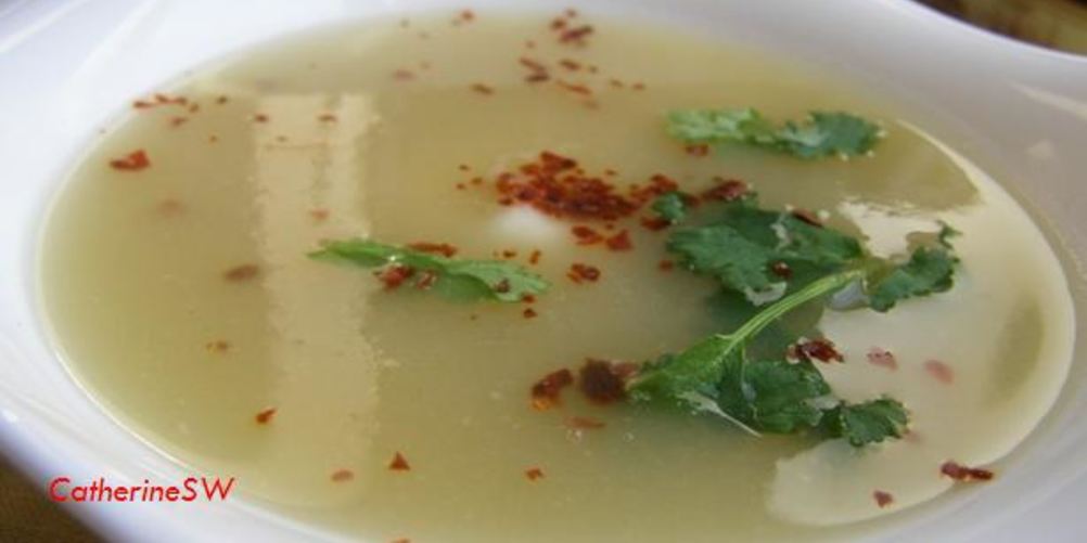 Рецепт супа-пюре из корня и стеблей сельдерея